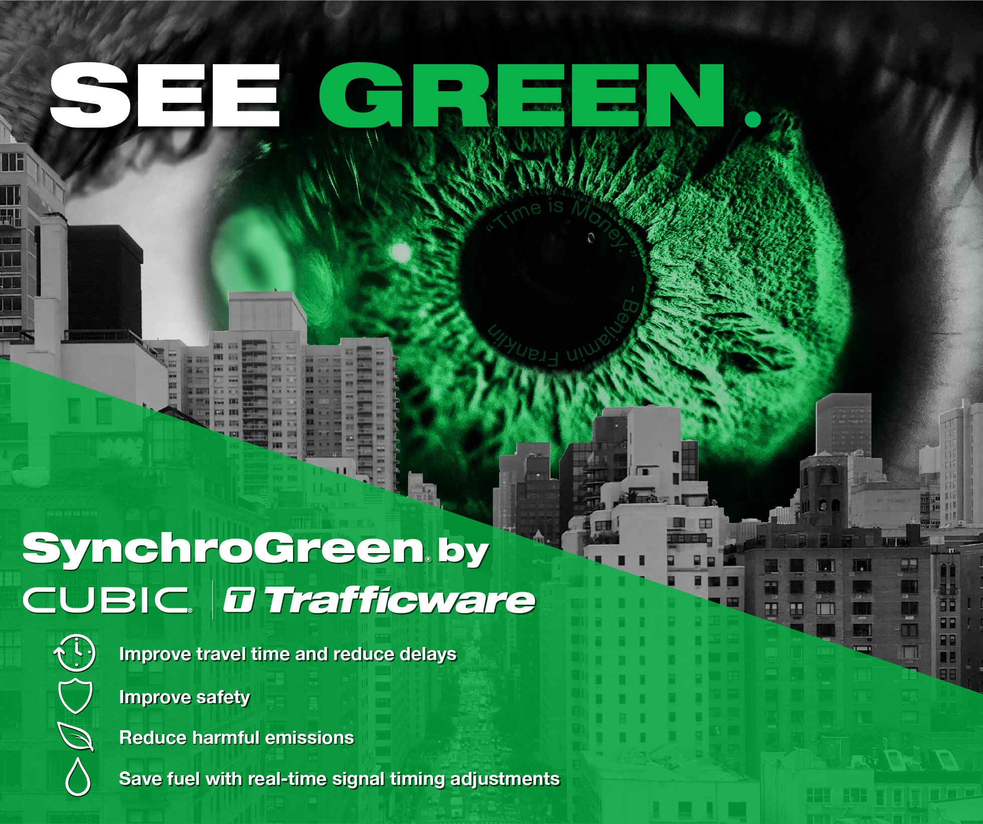 Trafficware - SEE GREEN. SAVE GREEN. Help your community,...
