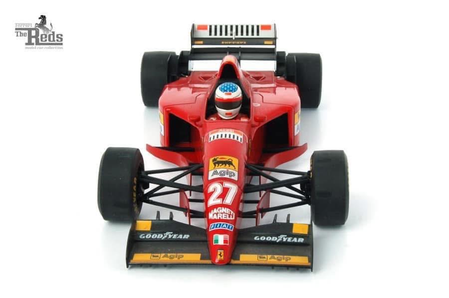 Jean Alesi in a Ferrari 412T