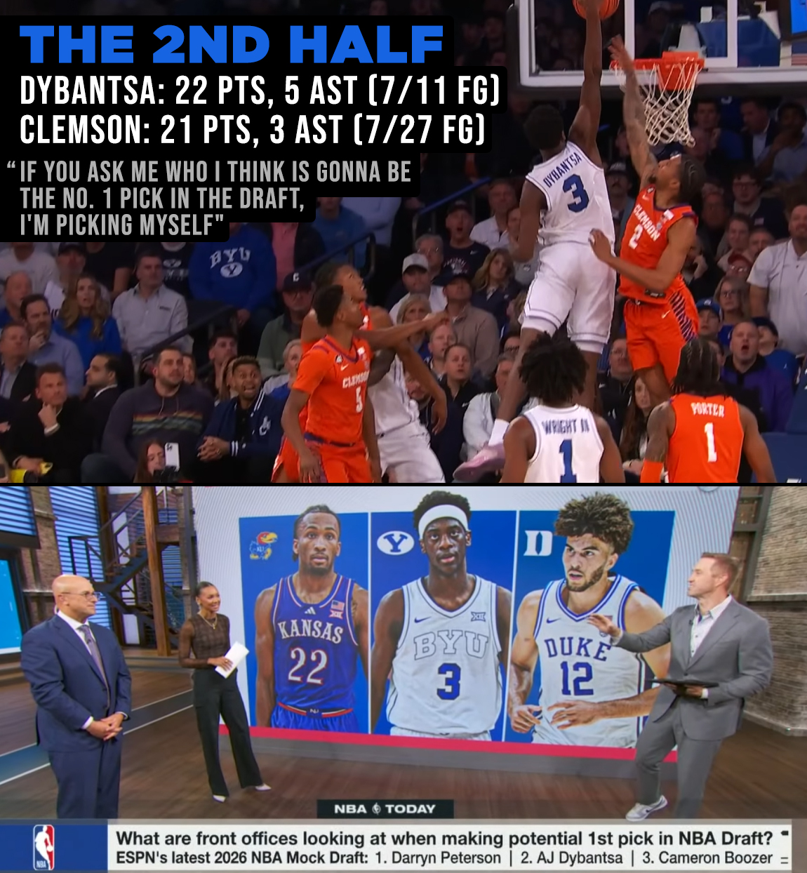 Ballislife - AJ Dybantsa scored a career-high 28 at MSG... | Facebook