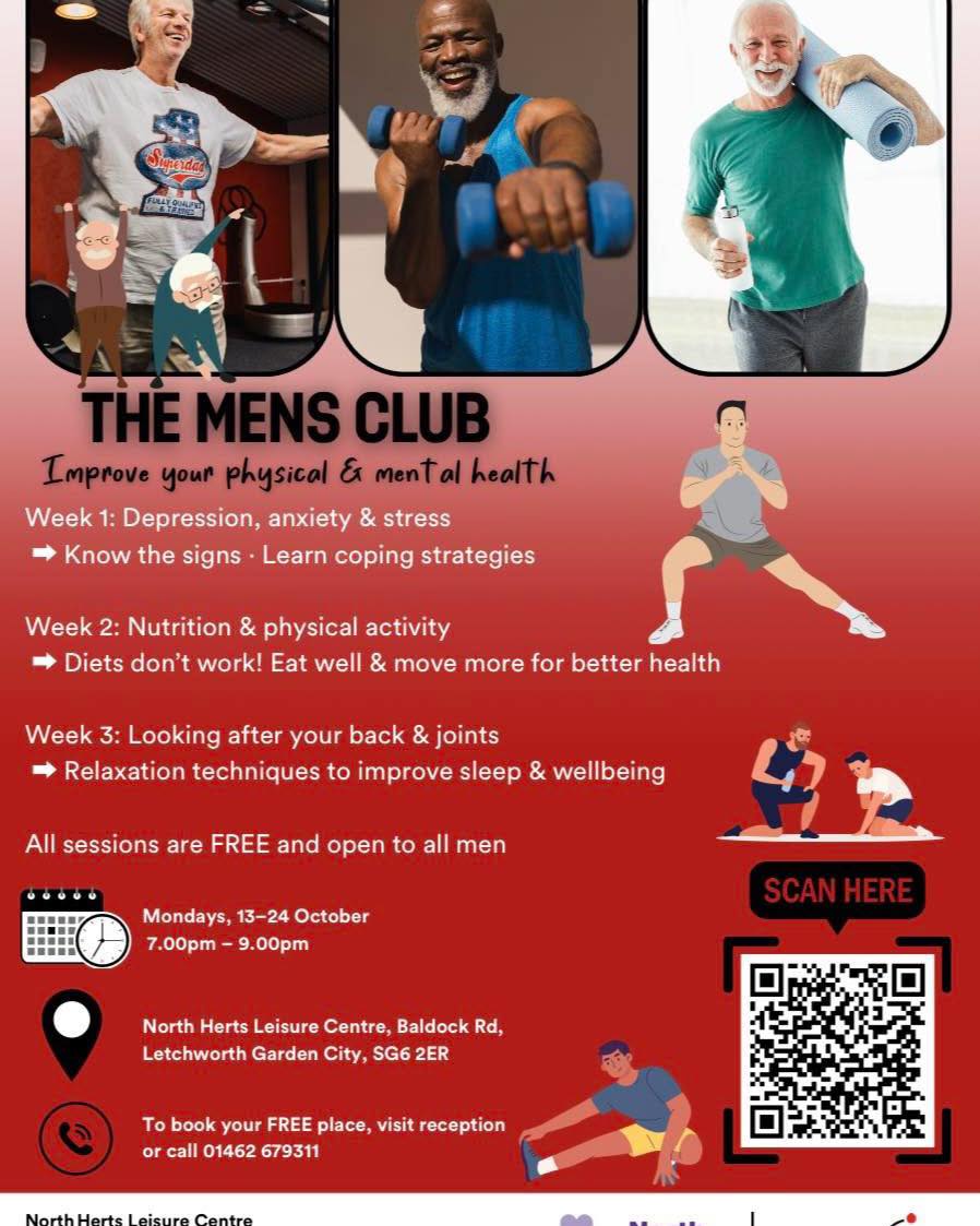 North - 🙋🏻‍♂️ The Men’s Club 🙋🏻‍♂️ 🚨 Starting October 13th! 🚨 Men’s ...