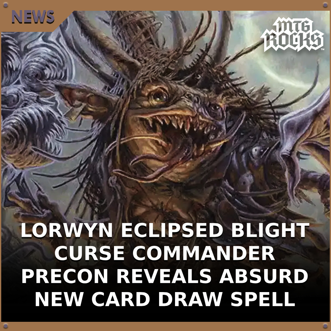 MTG Rocks - The full decklist for Blight Curse is finally... | Facebook