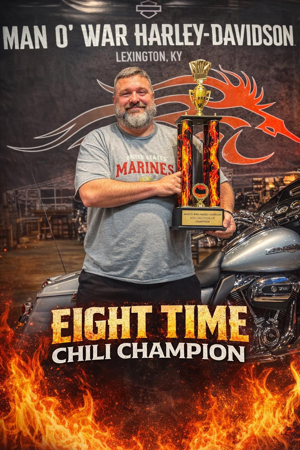 CHILI COOK-OFF: Man O'War's Harley Davidson hosted its 15th annual