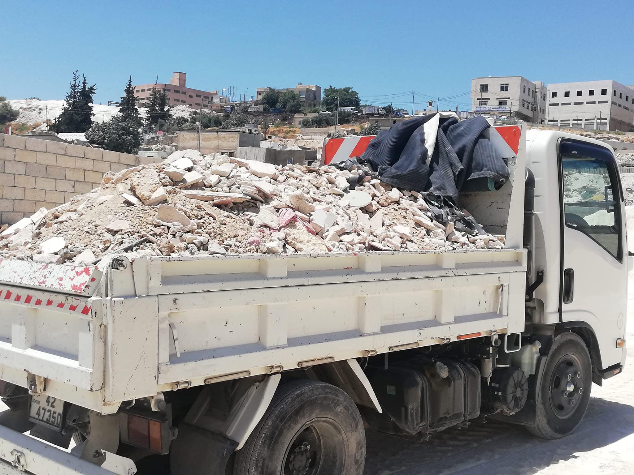 مقاولين الإنشاءات والتشطيبات في الأردن | نقل طمم مع عمال توصيل مراد ...