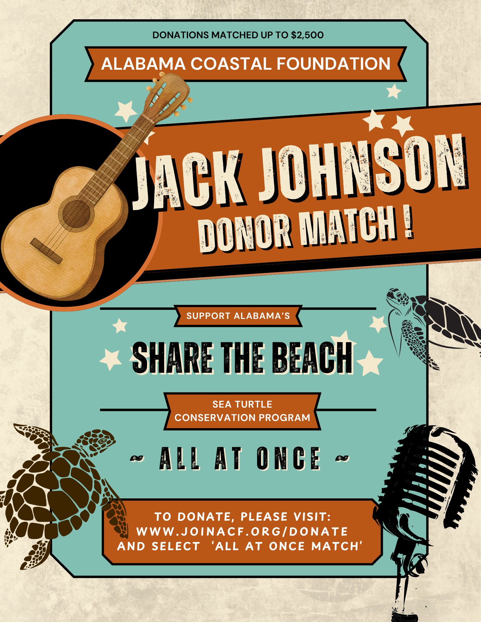 We are thrilled to table at the Jack Johnson Concert this August