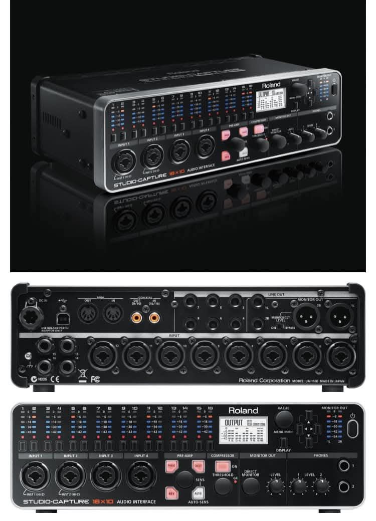 Does anyone have experience with the Roland Studio Capture 1610?