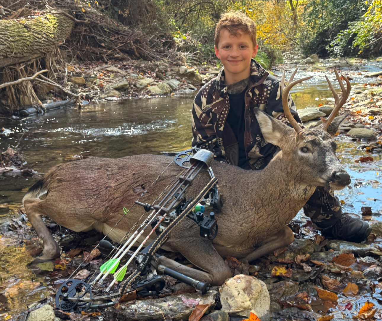 The woods were still this... - Raising Arrows Outdoors | Facebook