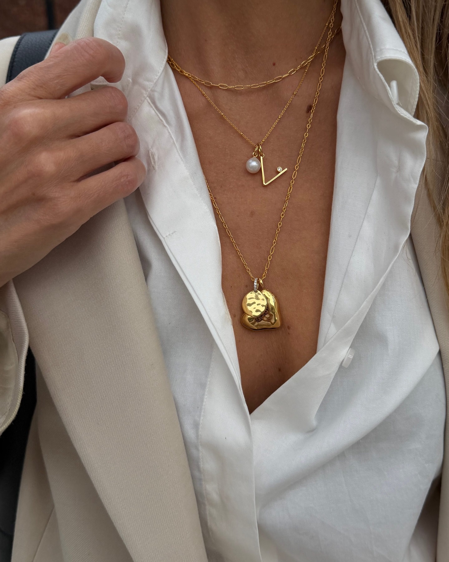 Monica - The Monica Vinader Nura Reef necklace, featuring  display picture 1