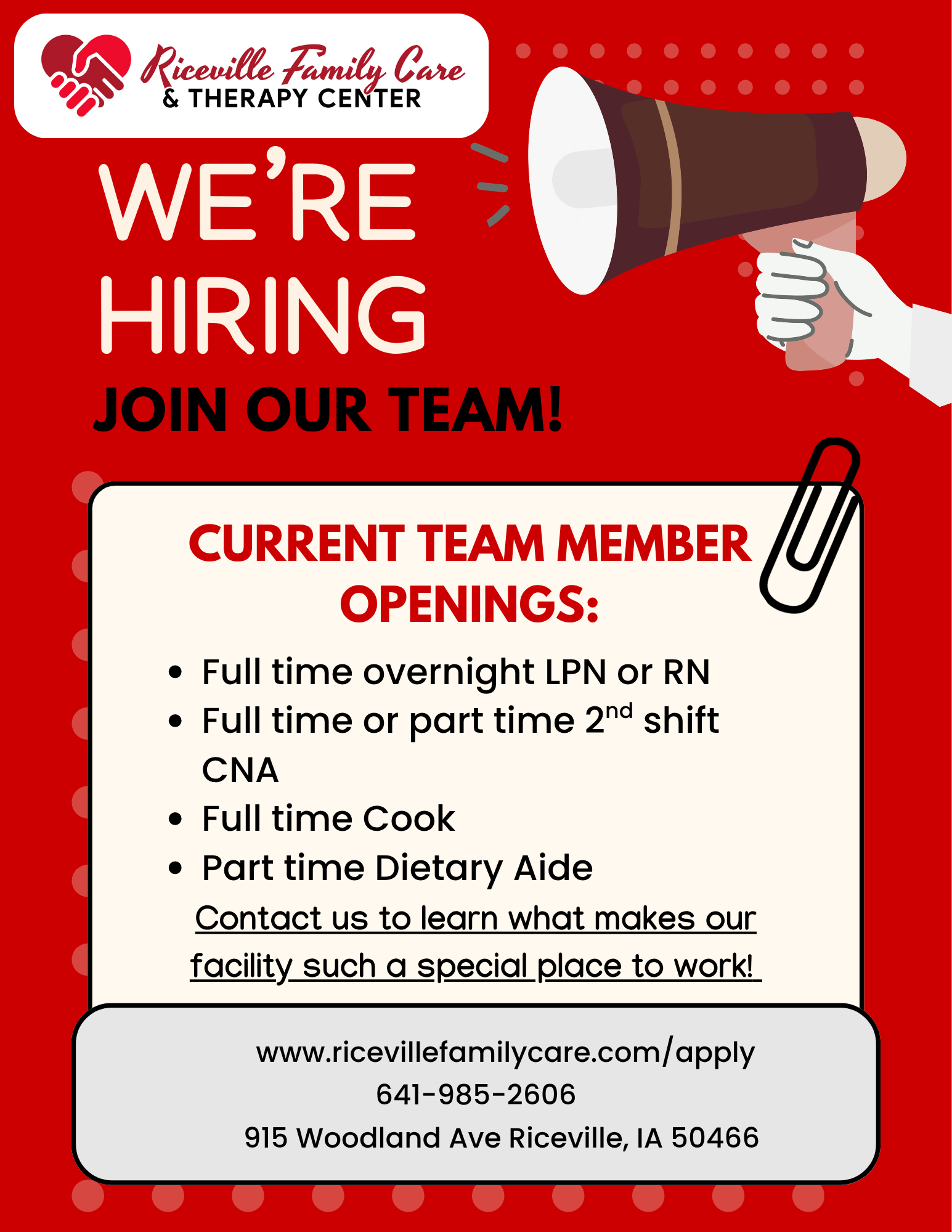 We at the food pantry would like... - Riceville Food Pantry | Facebook