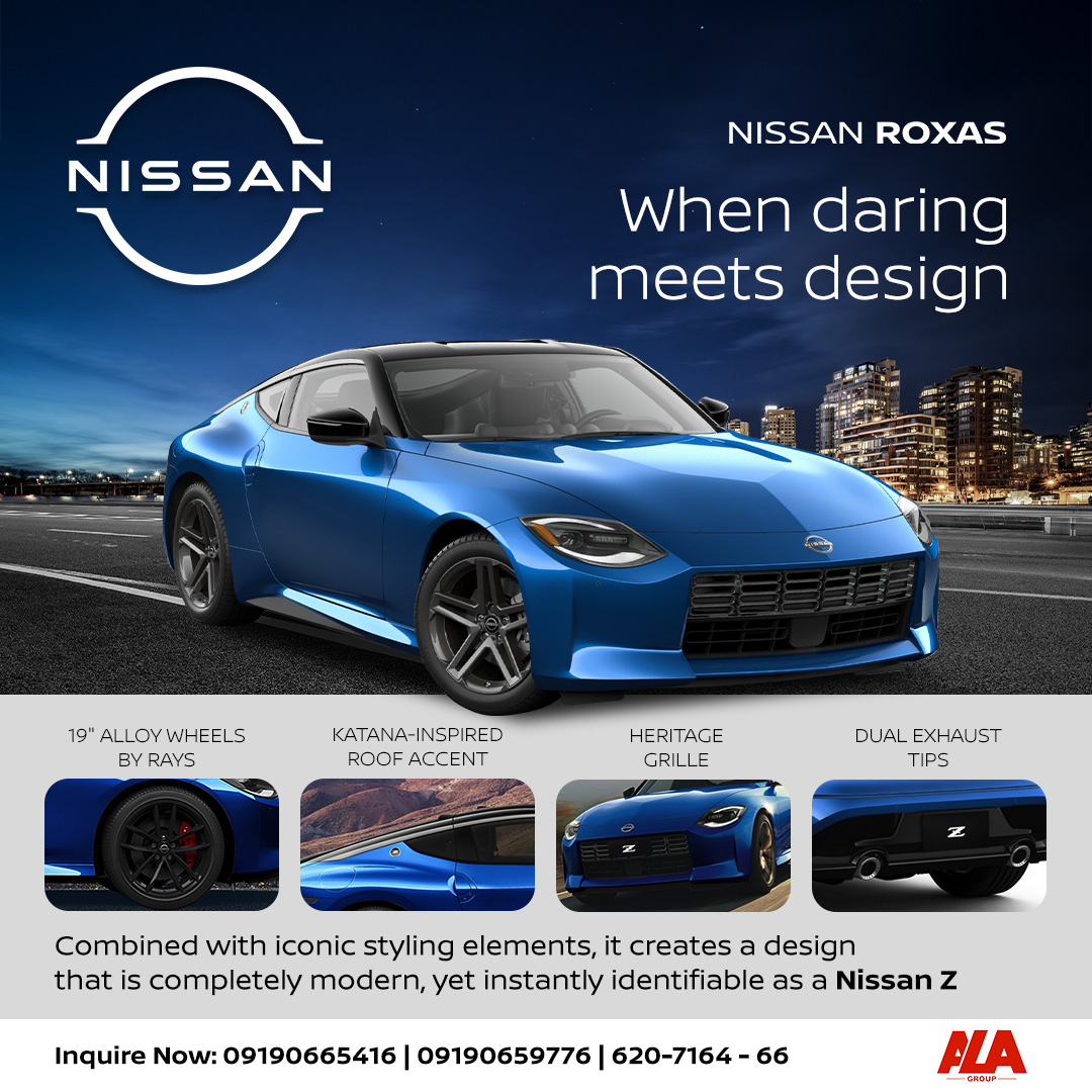 Nissan ROXAS - Meet the legendary Nissan Z! 🔥 This icon is... | Facebook
