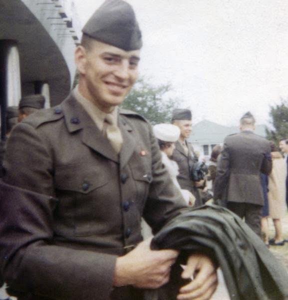 COMES - Lance Corporal David Neal Reed a young Marine rifleman who ...