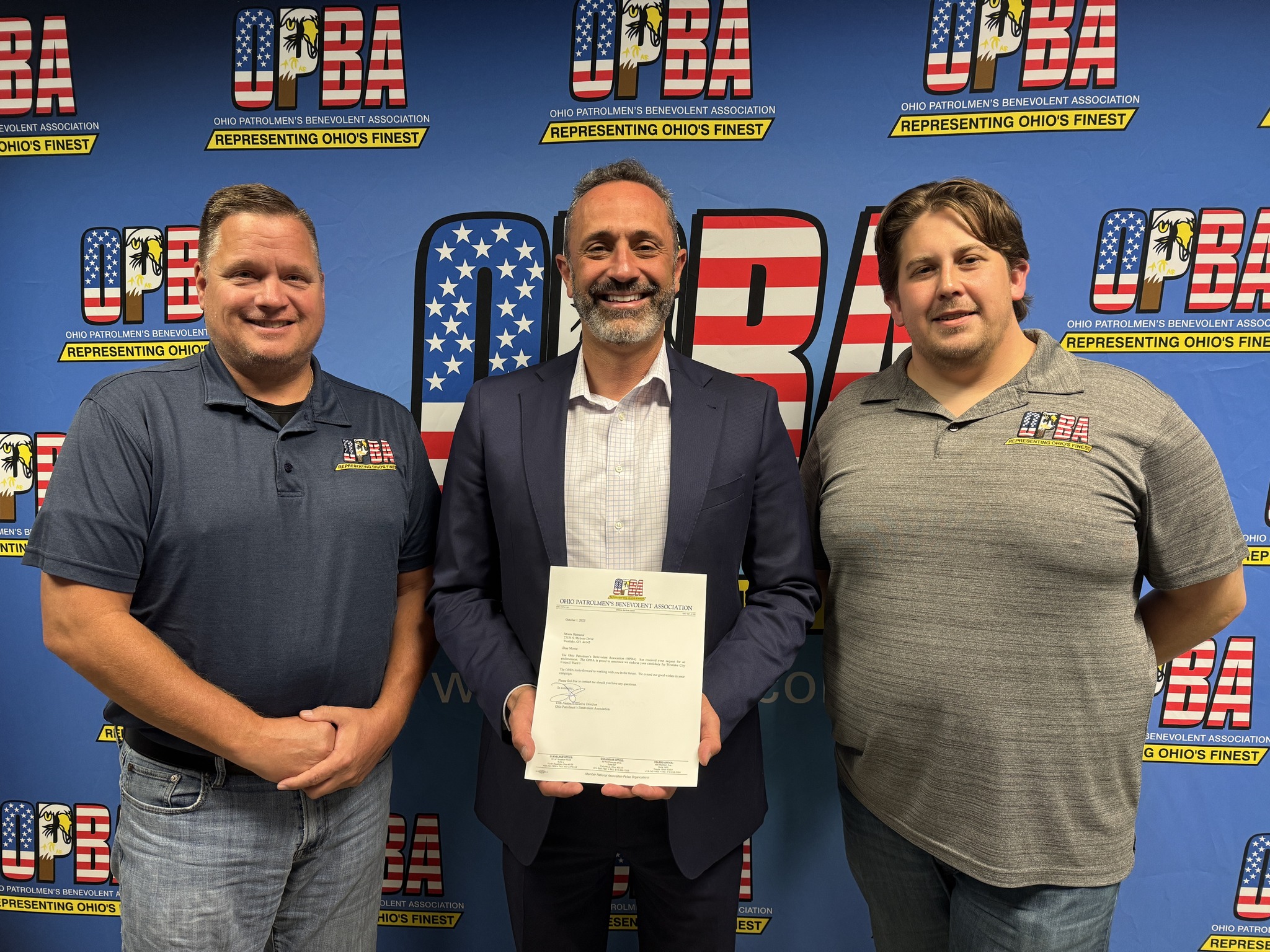 We're proudly... - Ohio Patrolmen's Benevolent Association | Facebook