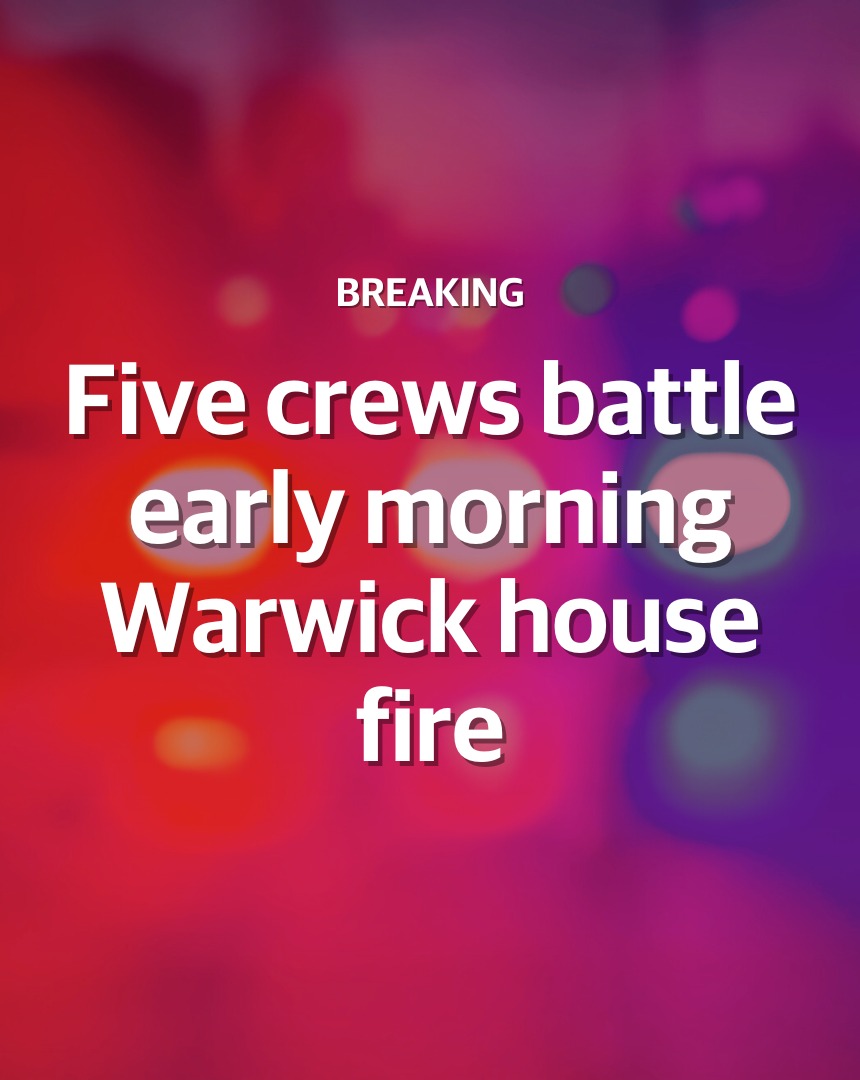 Warwick - 🚨 Five fire crews have battled a house fire in Warwick for ...