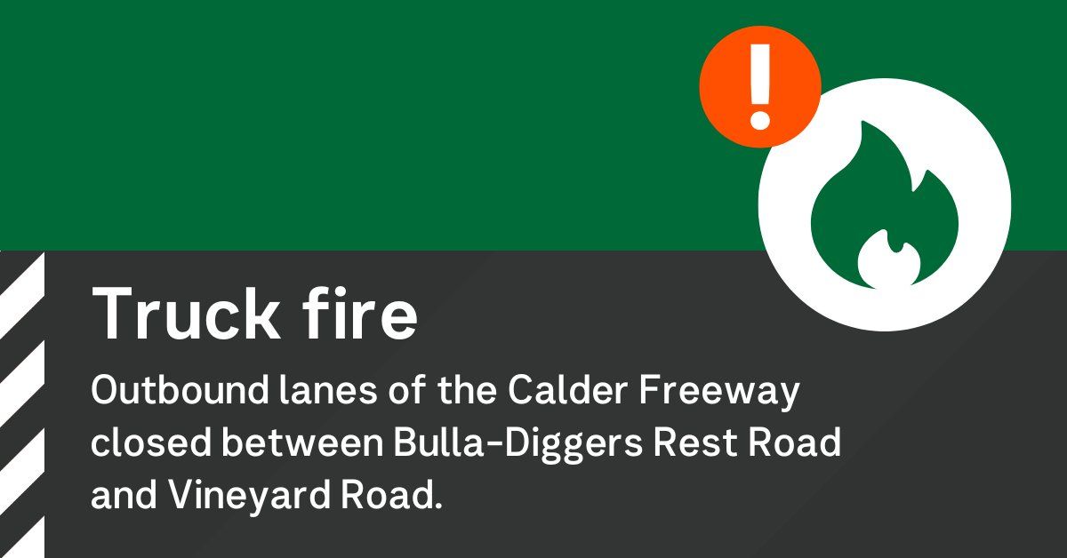 Transport - VIC - All outbound lanes of the Calder Freeway are closed ...