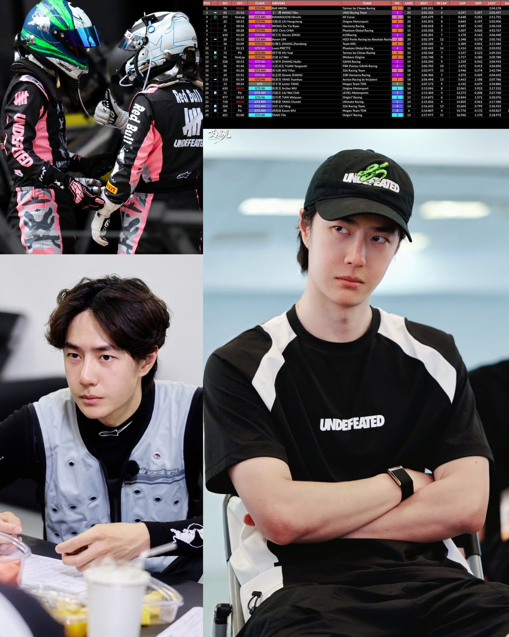 Wang Yibo improves personal best in 85 racing