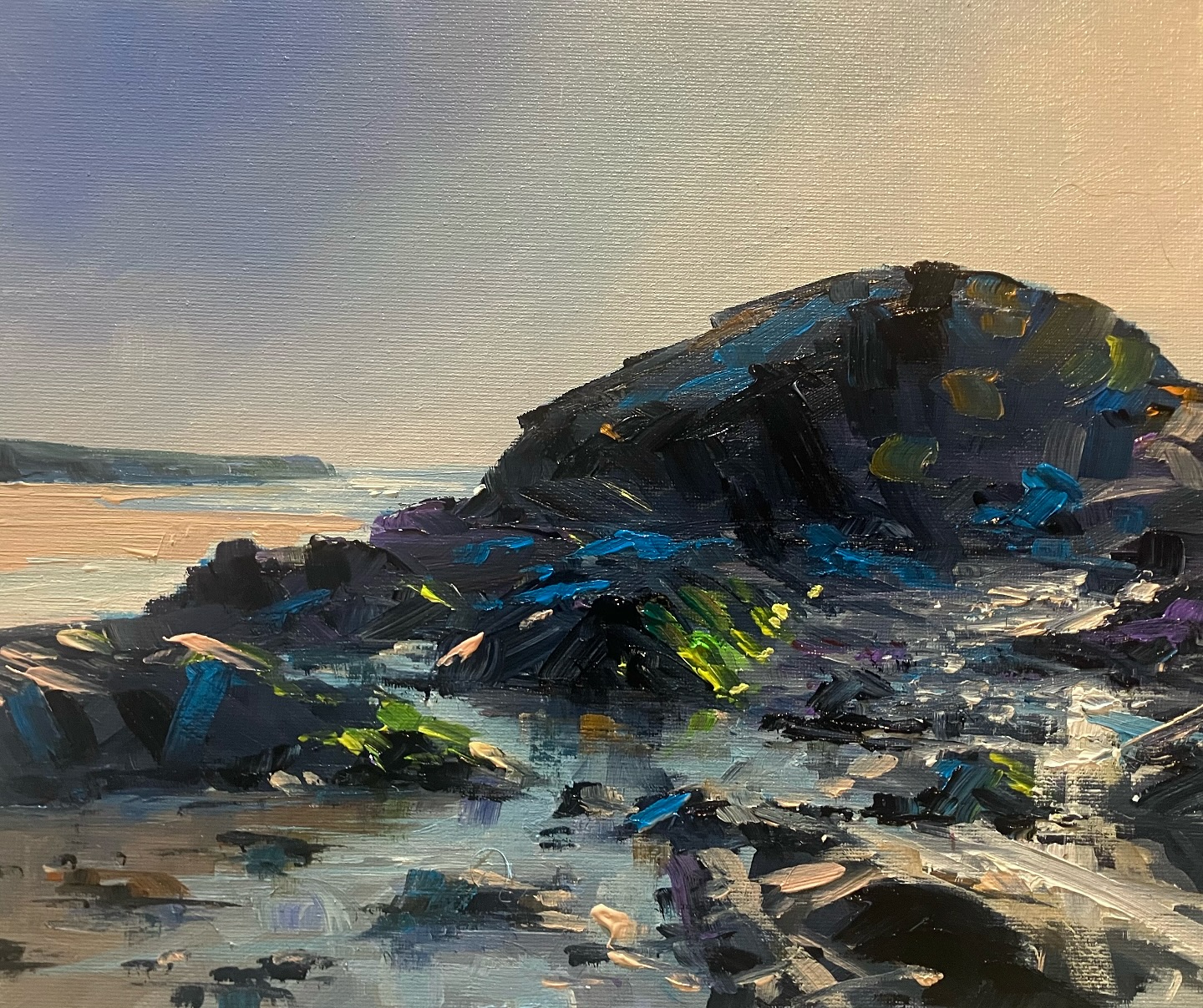 The Causeway This painting started as a sketch from 2000 that