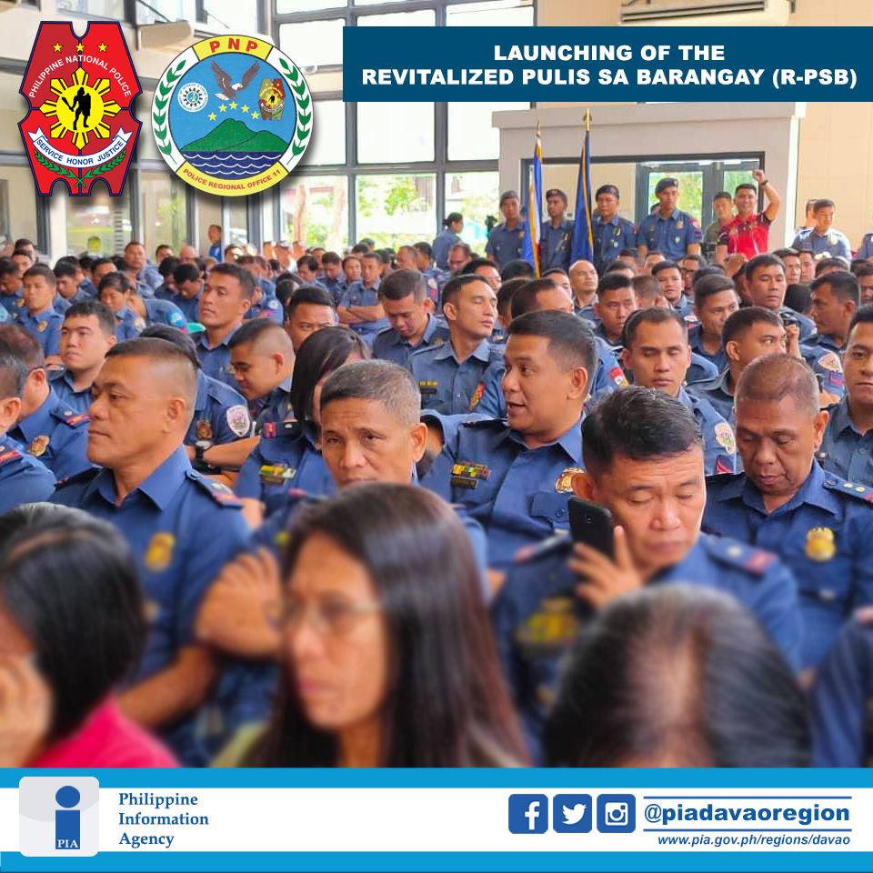 Philippine - The Regional Police Office XI deploys its personnel today ...