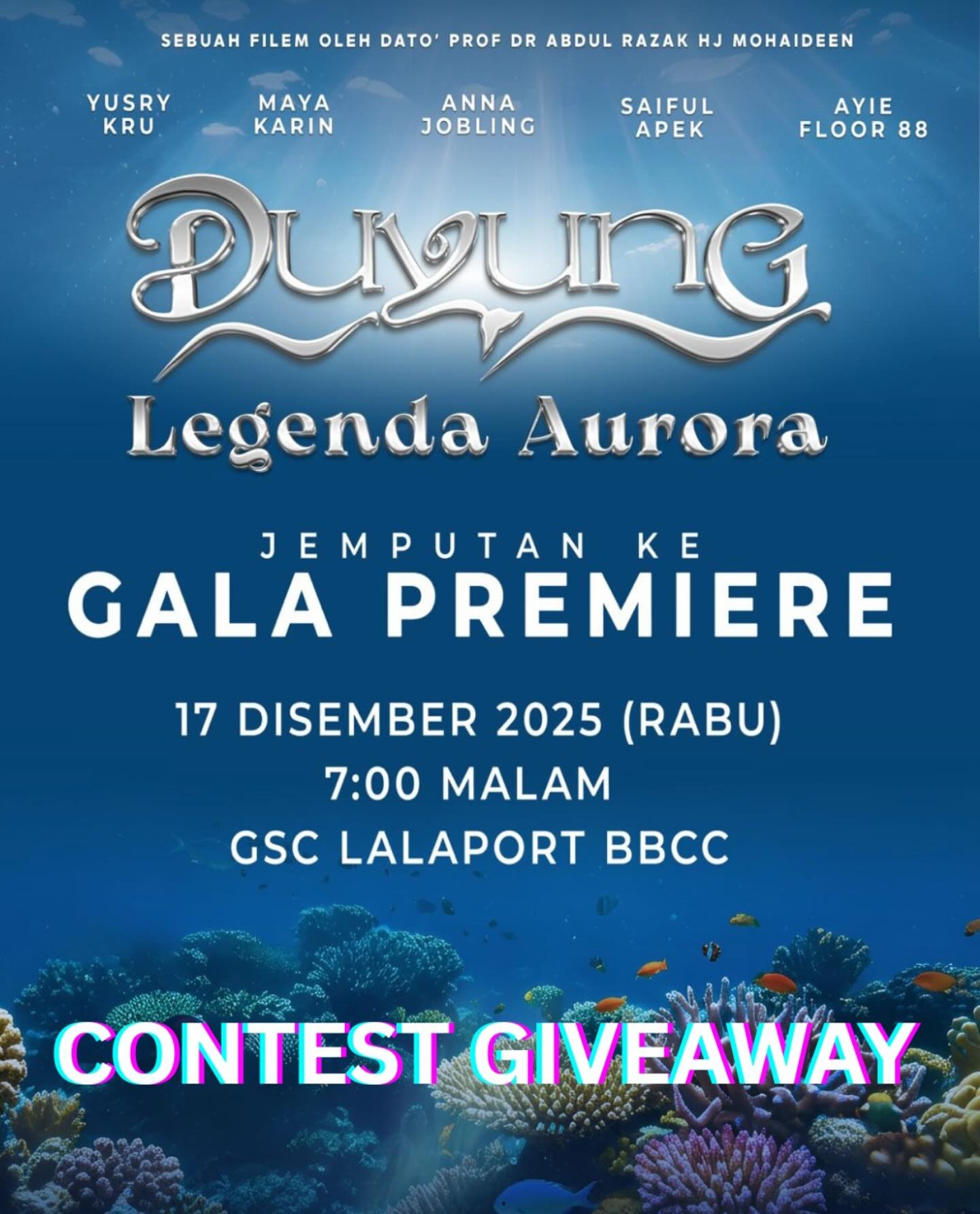 xtra - Filem ikonik tempatan bagi penutup 2025, Duyung Legenda Aurora ...
