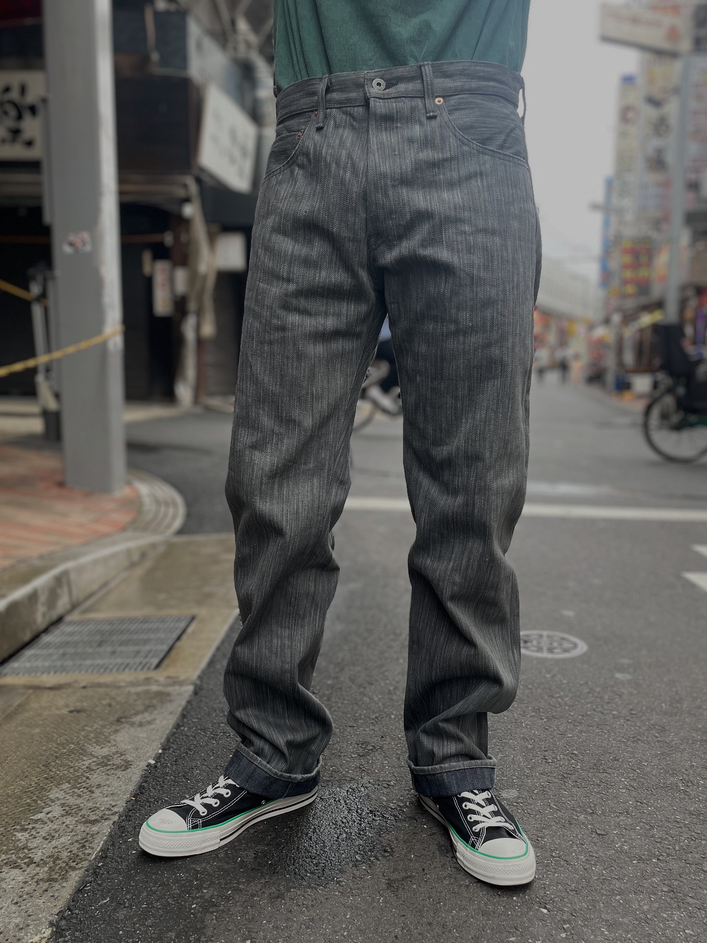ONI DENIM 鬼デニム 阿波墨染×阿波正藍染 Regular Straight limited 
