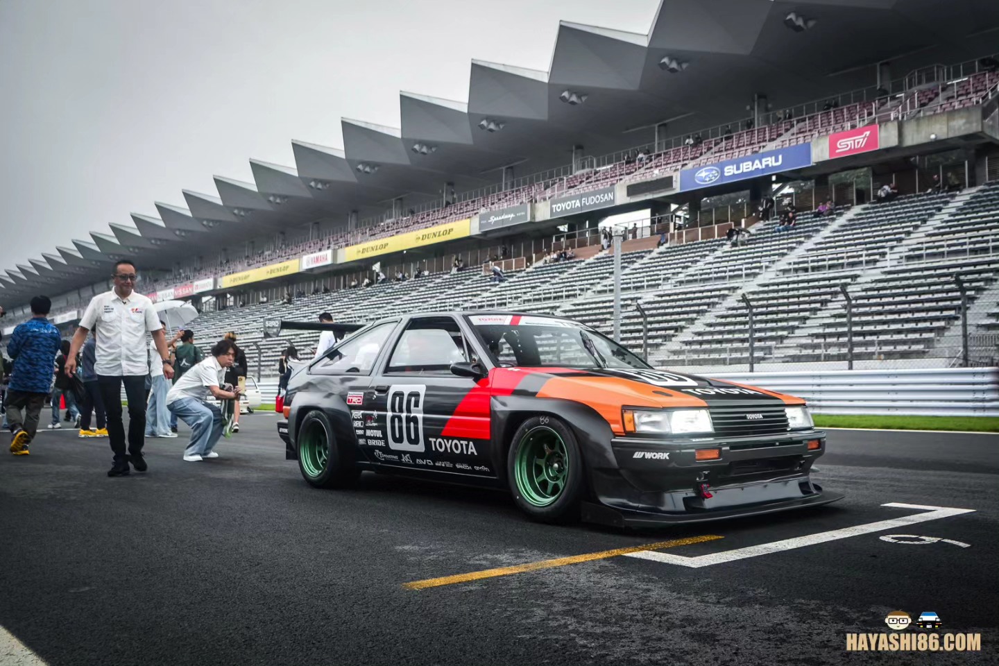 Toshiyuki Hayashi① hayashi86.com - 群馬55 お 13-954 #hayashi86 #initiald #ae86