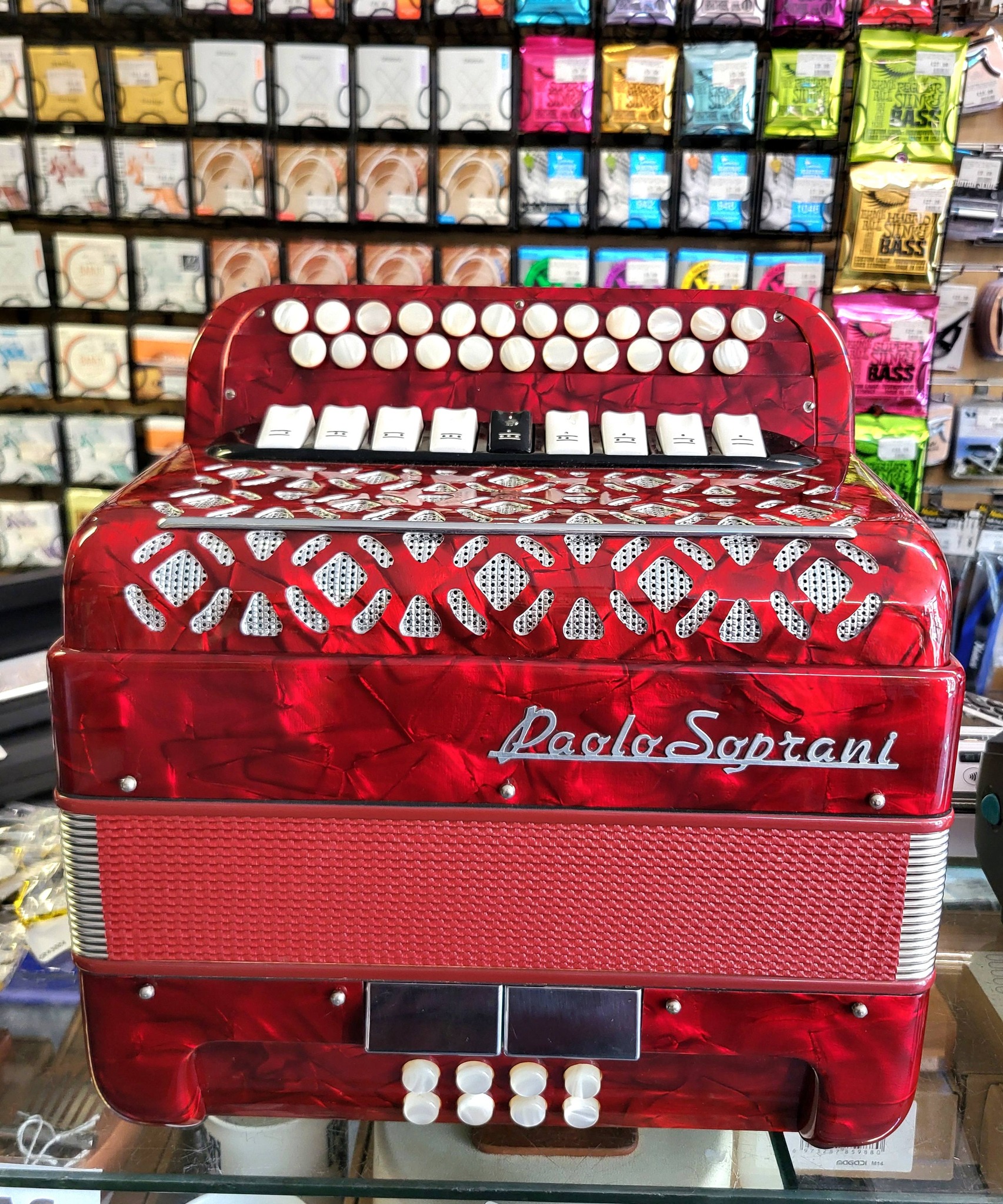 Paolo Soprani ?? B/C 4 Voice, 9 Coupler, great condition with 