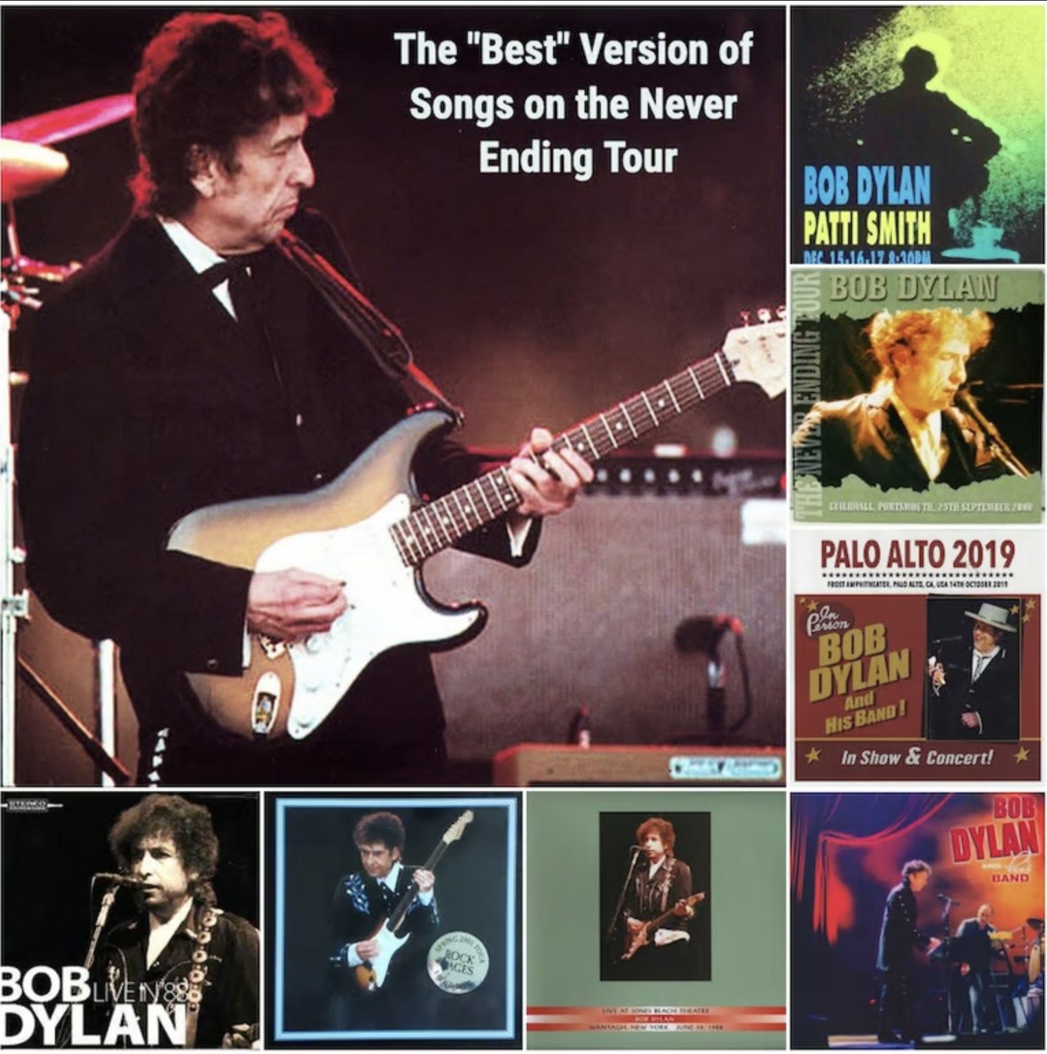Bob Dylan's Never Ending Tour covers collection upgraded