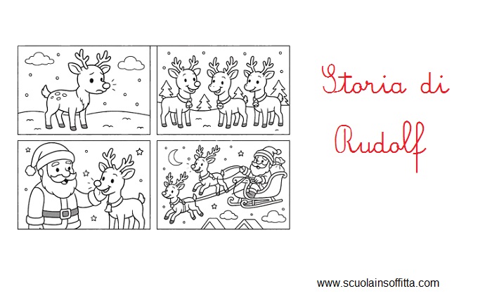 Ecco la storia della renna Rudolf... - Scuola in soffitta | Facebook