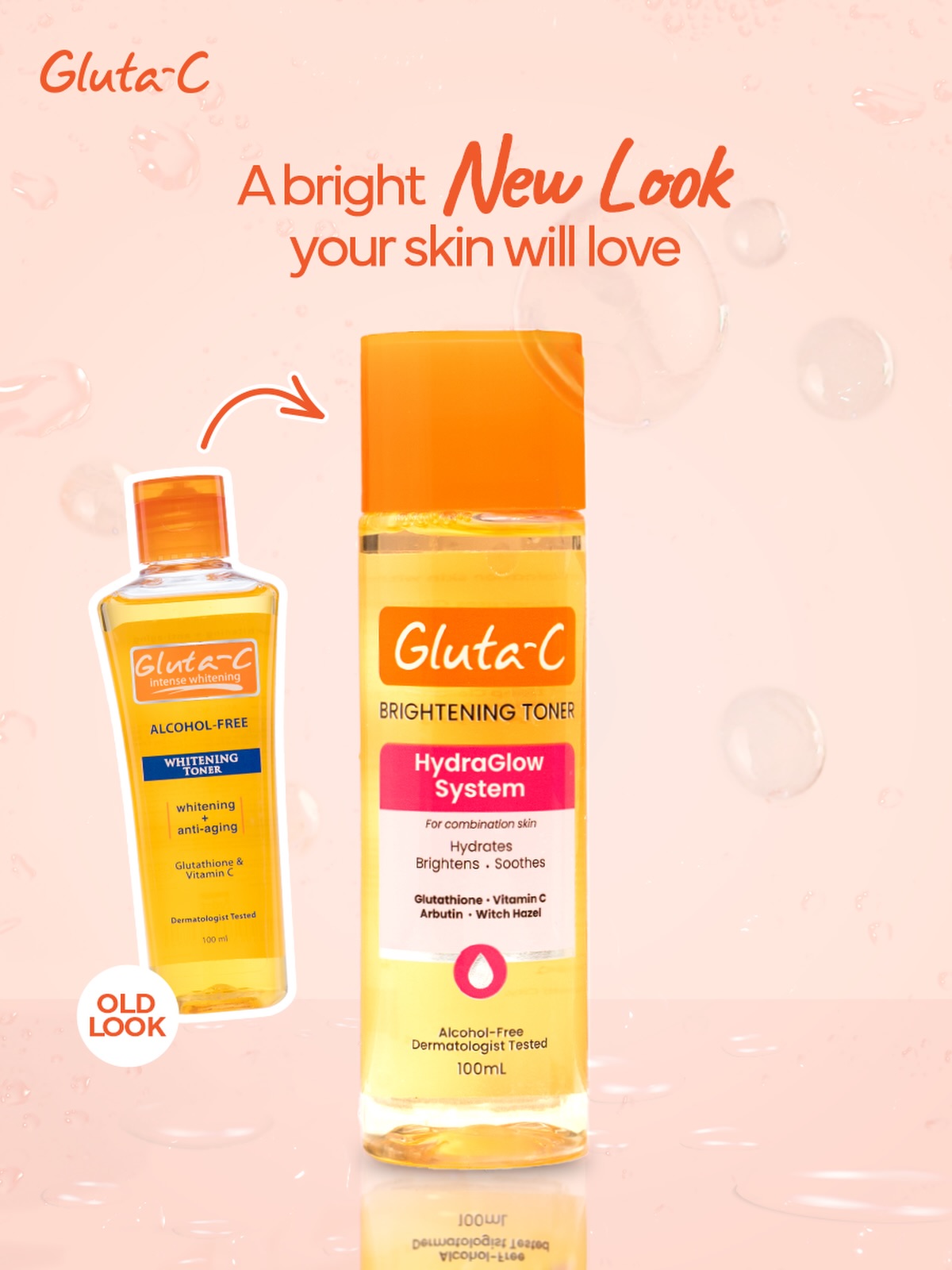 glutathione benefits alcohol Here's a treat for all you fresh-faced beauties! 🧡 Dressed in a fresh new look, with the same skin-loving you trust, the Gluta-C HydraGlow Brightening Toner gently lightens, soothes, evens out B-12 Kit - INTRAMUSCULAR free from:Shellfish Select Pack::180 Sachets
