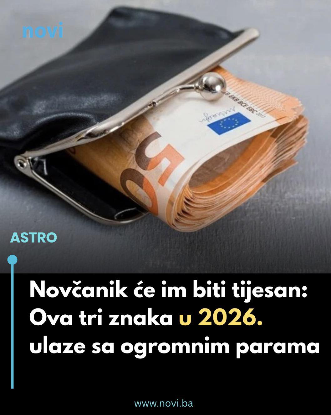 Balkan - Novčanik će im biti tijesan: Ova tri znaka u 2026. ulaze sa ...