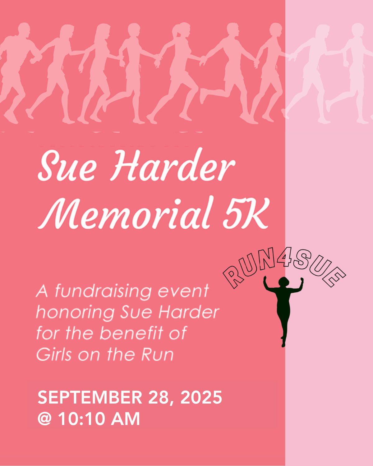 Girls - Run 4 Sue is next Sunday! Join us at our partner’s 5K and help ...