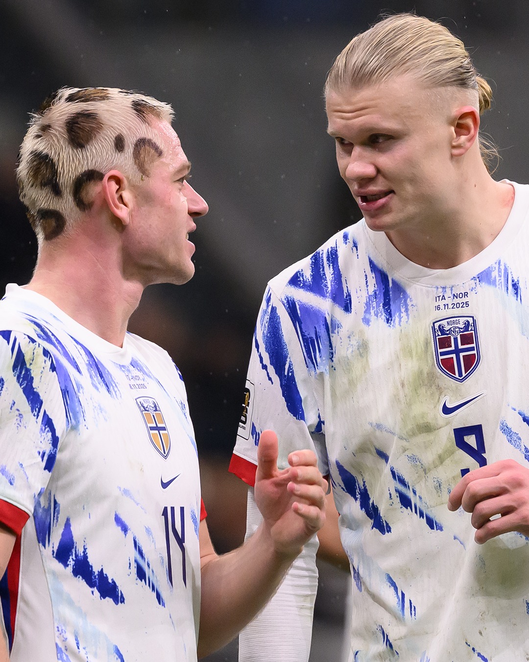 TNT - Julian Ryerson was rocking the leopard-print hair in Norway’s ...