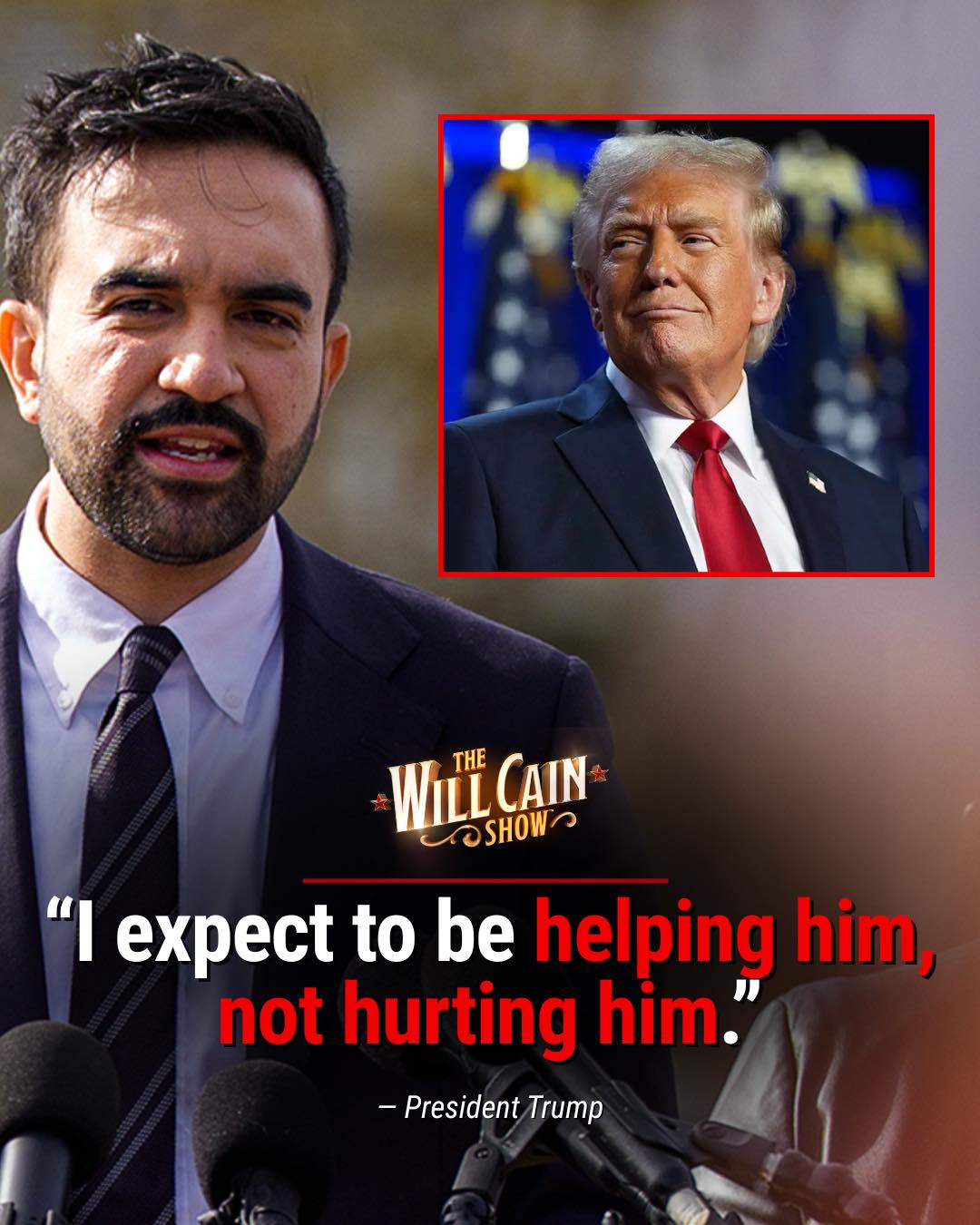 Will - PRESIDENT TRUMP AND MAMDANI SPEAK AFTER WHITE HOUSE MEETING “I ...