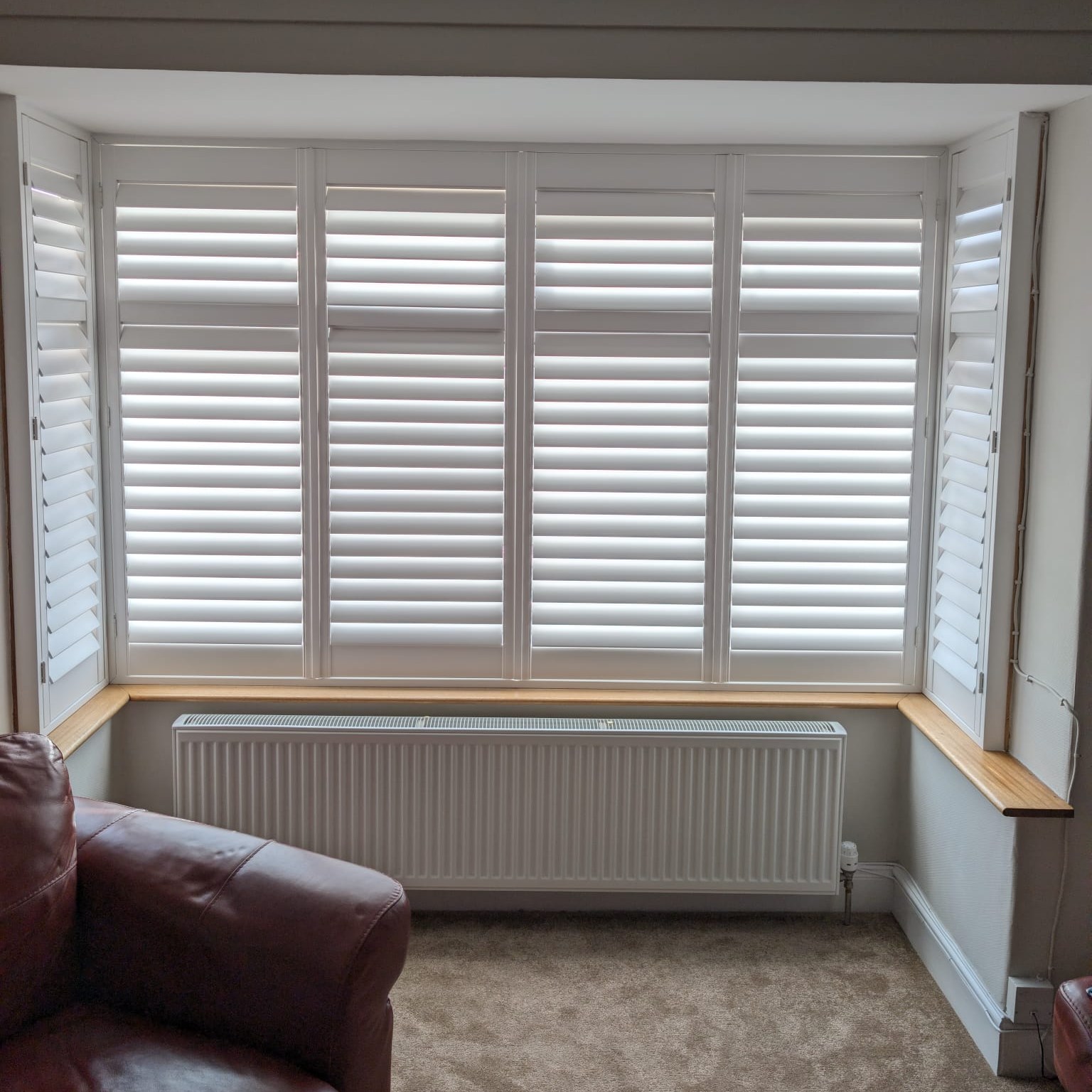 Bay Window Transformation –... - Cross Blinds & Shutters | Facebook