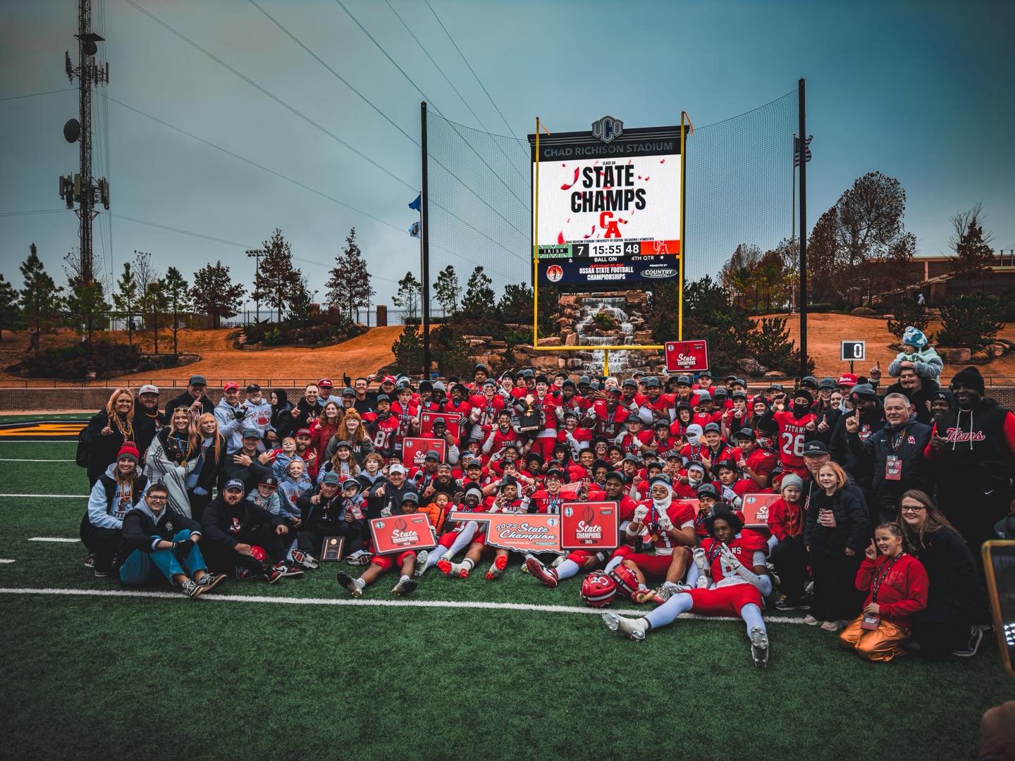 Carl Albert Titans win 2025 Oklahoma class 5A state championship