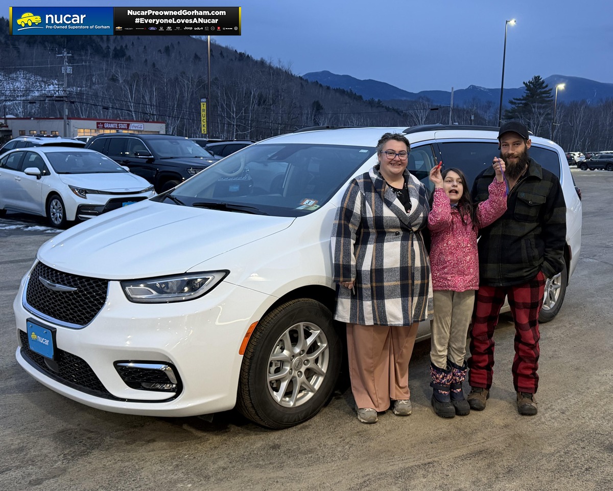 Nucar - Lisa Robidoux and family from Pittsburg, NH just picked up ...