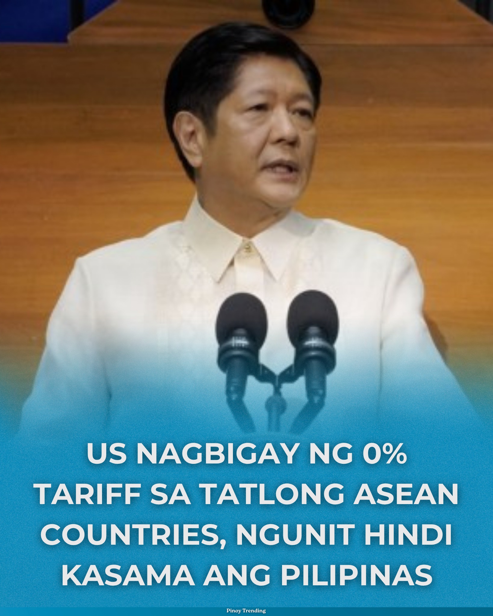 Pinoy - US NAGBIGAY NG 0% TARIFF SA TATLONG ASEAN COUNTRIES NGUNIT ...