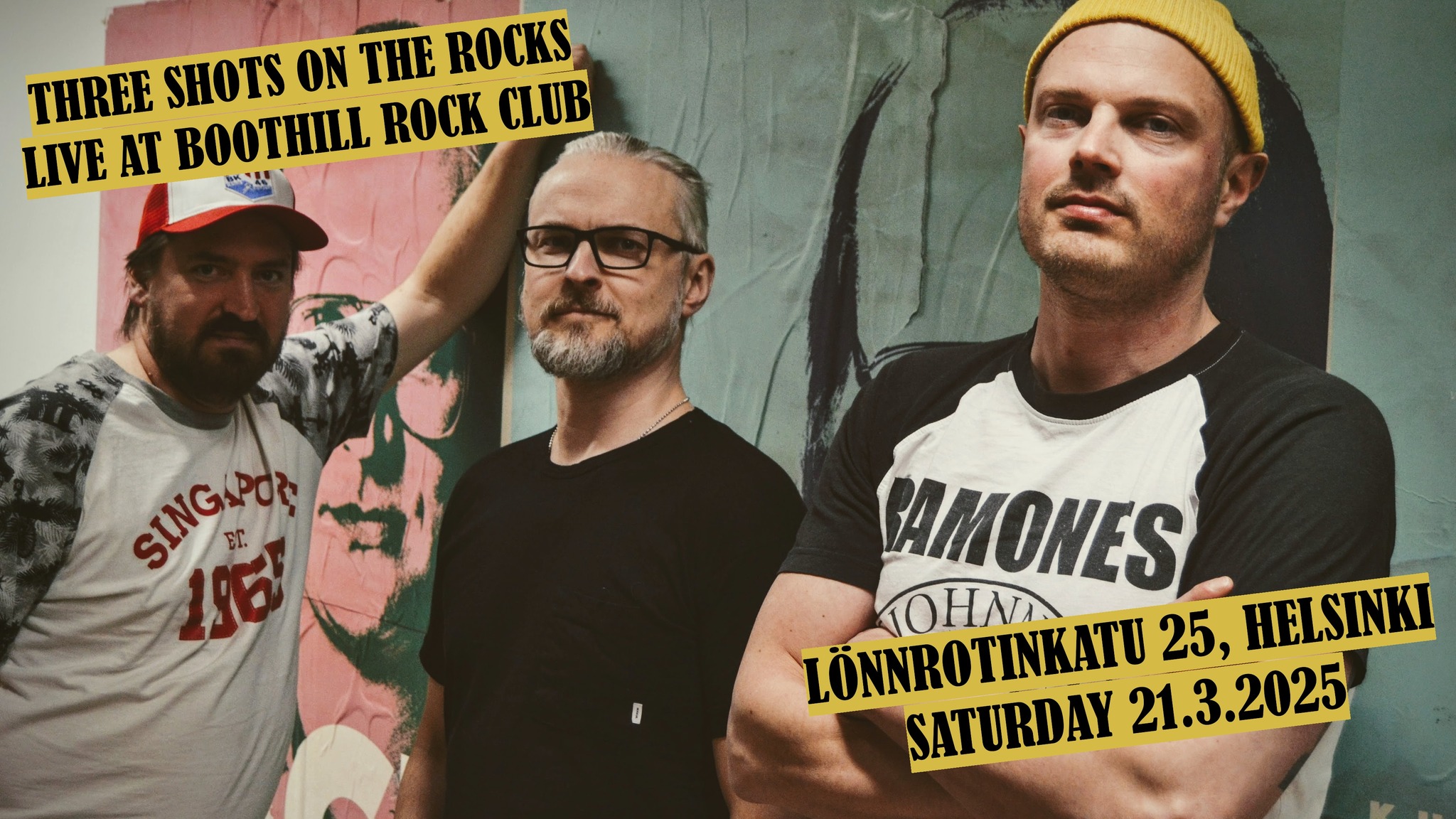 Three Shots on the Rocks LIVE at Boothill Rock Club