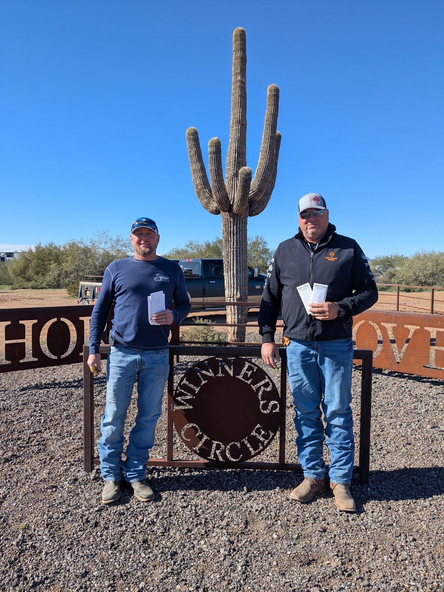 Horns - #9.5 - 5 steer winners Curtis Buckler & Jeremy Michaelis 🌵Thank ...