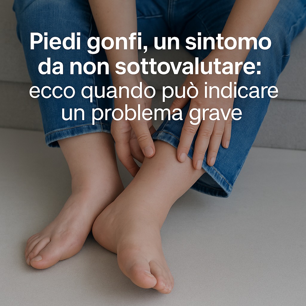 Video - 🔴 Piedi gonfi, un sintomo da non sottovalutare: quando può ...
