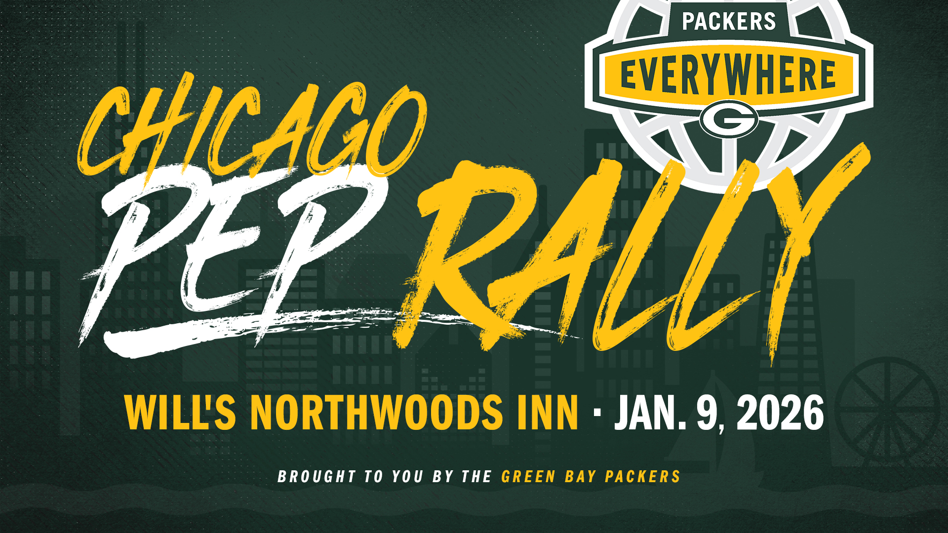 Packers - 📣 Calling all CHEESEHEADS in CHICAGO! 🧀 Join us for a # ...