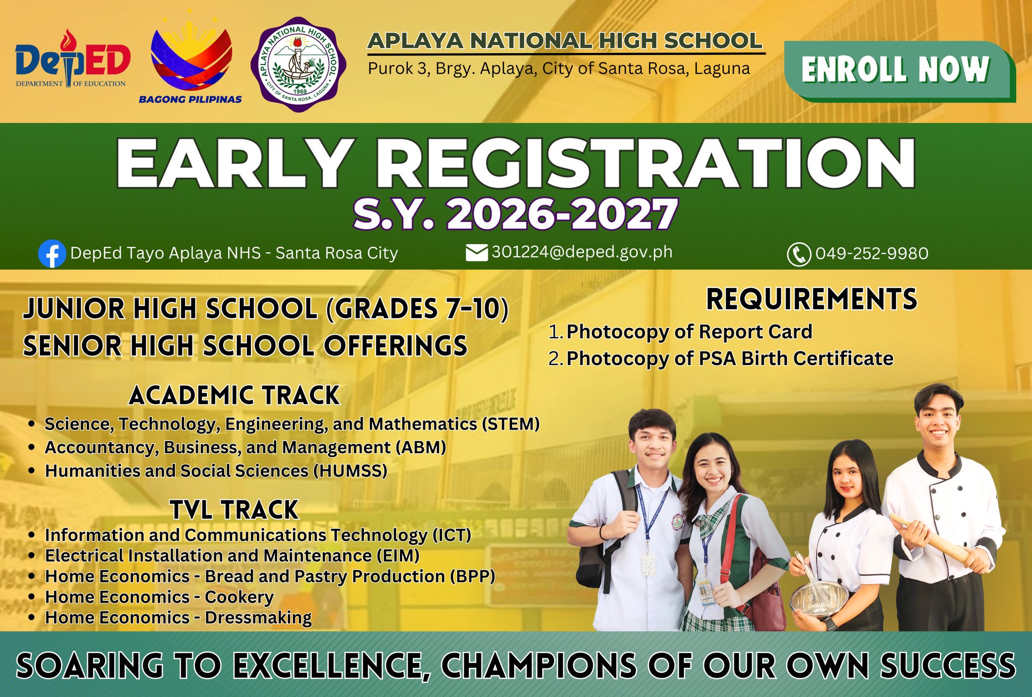 DepEd Tayo... - DepEd Tayo Aplaya NHS - Santa Rosa City