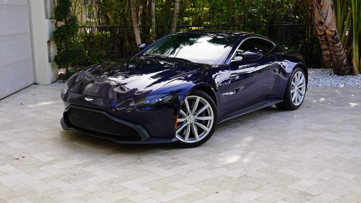 2020 Aston Martin Vantage For Sale With 24,000 Miles. A 24k-mile