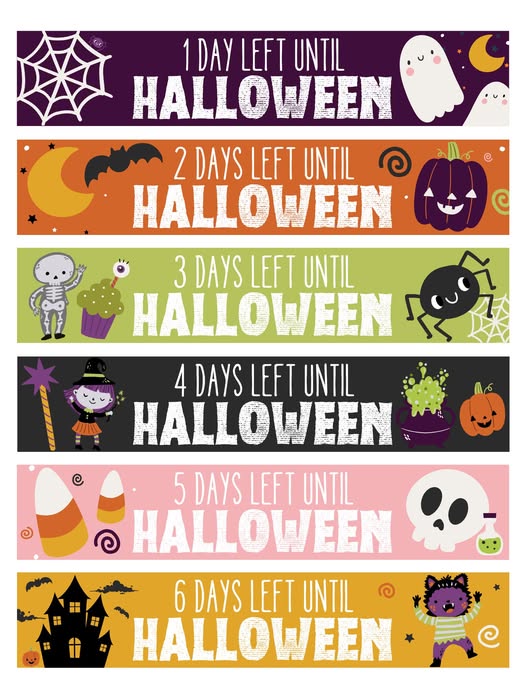 2 Kids - Count the days until spooky season with a spooktacular ...