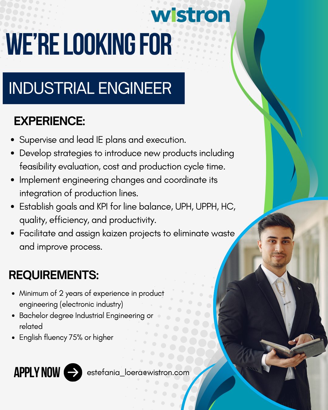 MX Wistron - 📢 GREAT JOB OPPORTUNITY! 📢 🧑‍🏭 Are you a... | Facebook