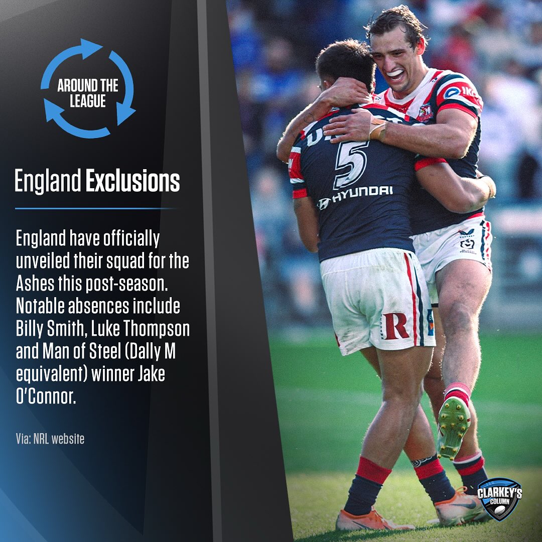 Clarkey's Rugby League... - Clarkey's Rugby League Column