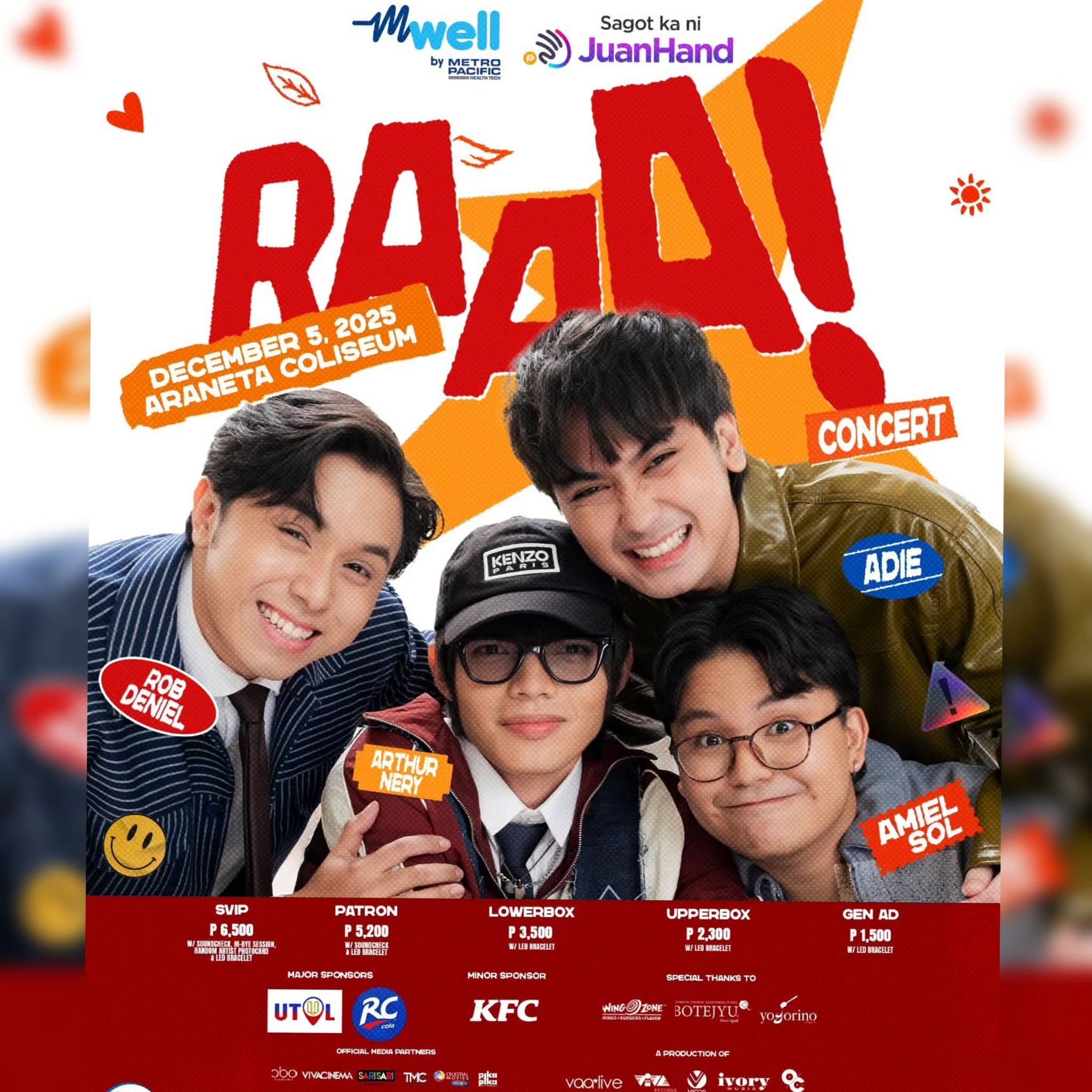 Philippine - The boys of RAAA are set to perform over 40 songs this ...