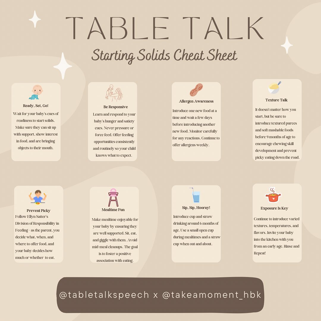 Table Talk Feeding and Speech Therapy | Hoboken NJ