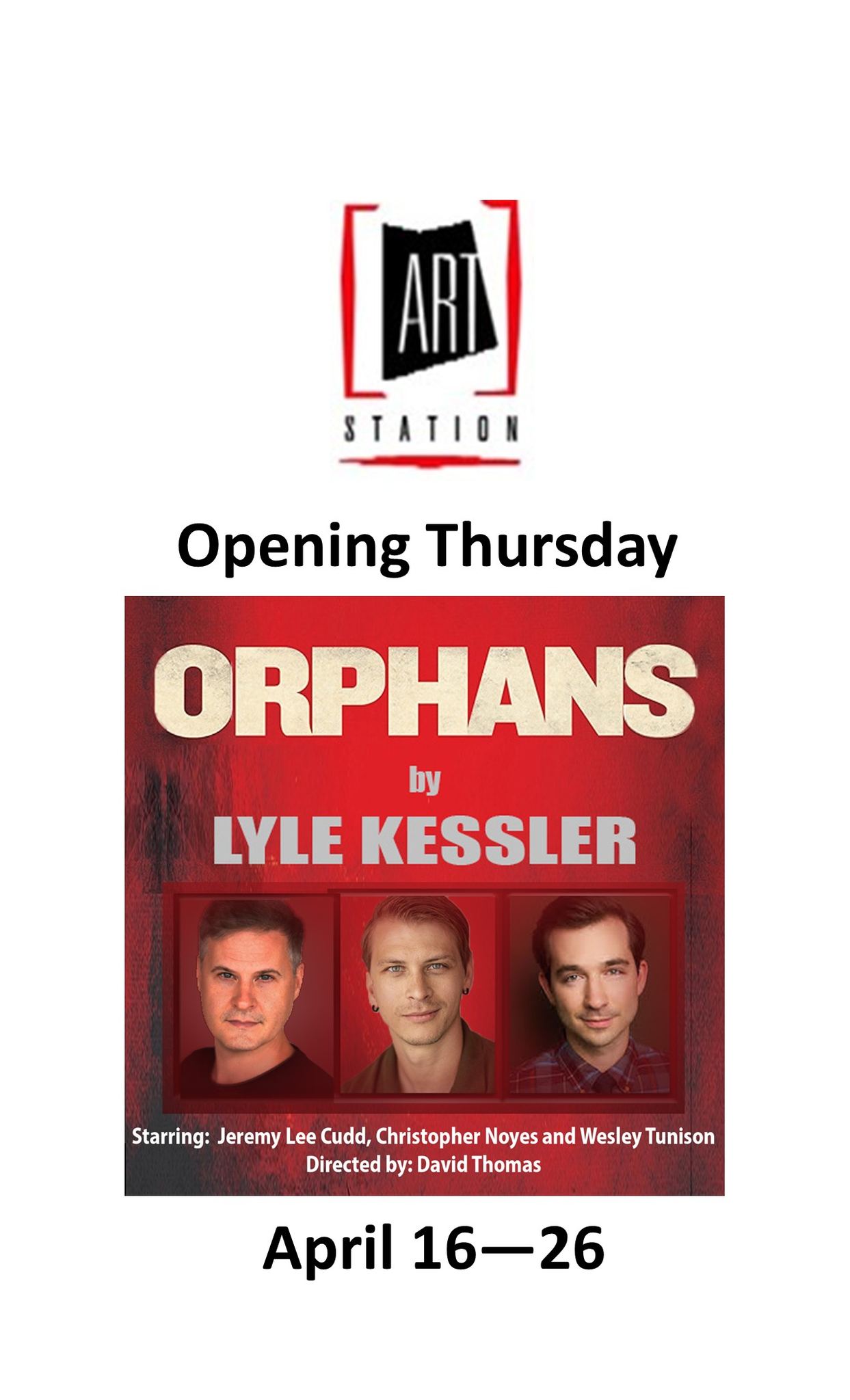 Orphans, by Lyle Kessler, is the fascinating, intriguing and 