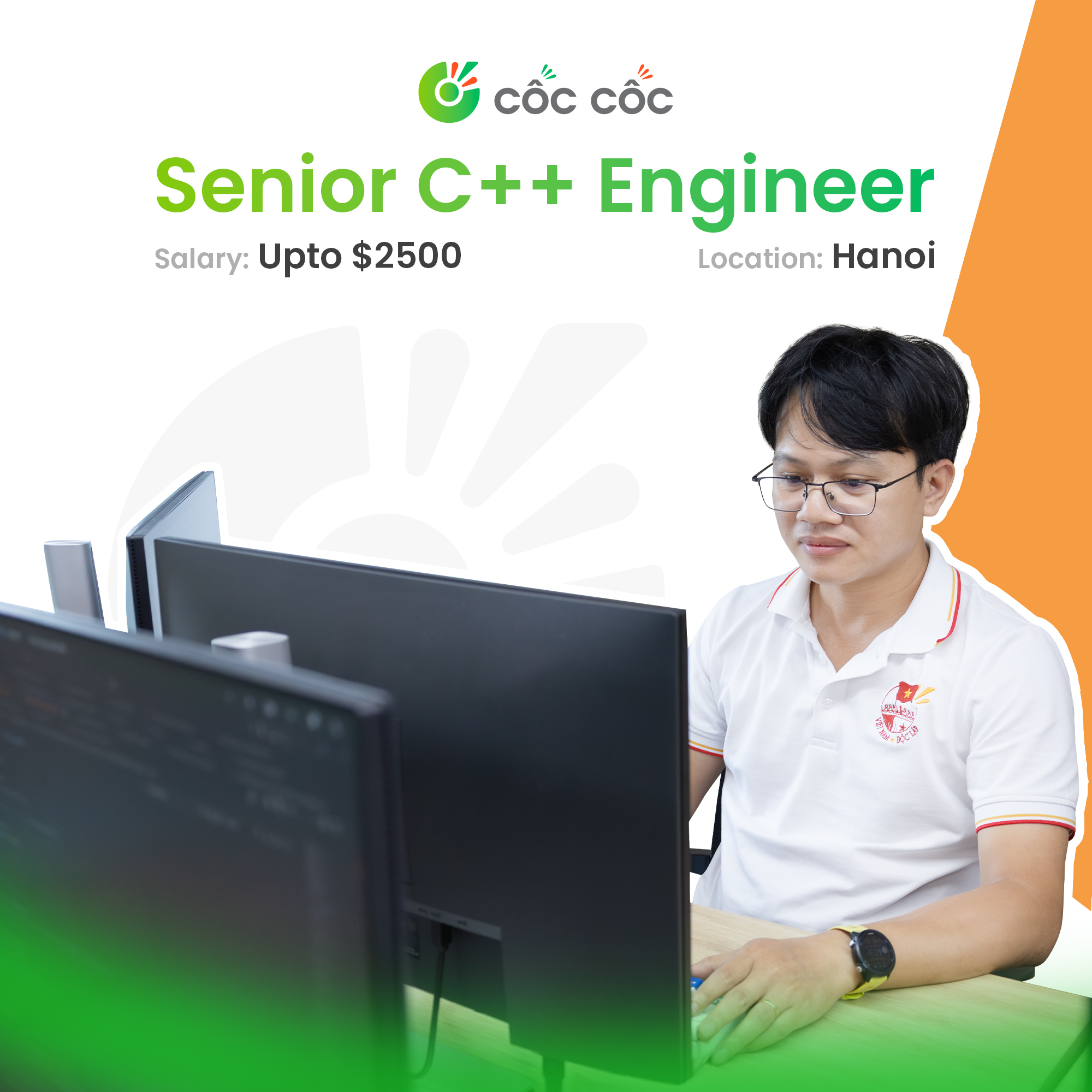Tuyển Senior C++ Engineer về team anh... - Cốc Cốc Careers | Facebook