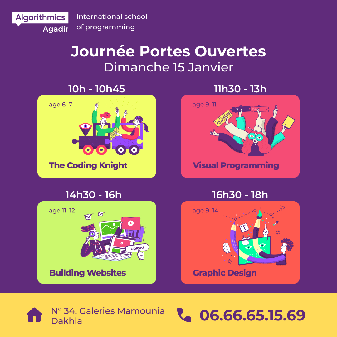 Algorithmics - Rejoignez-nous pour des séances de démonstration ...