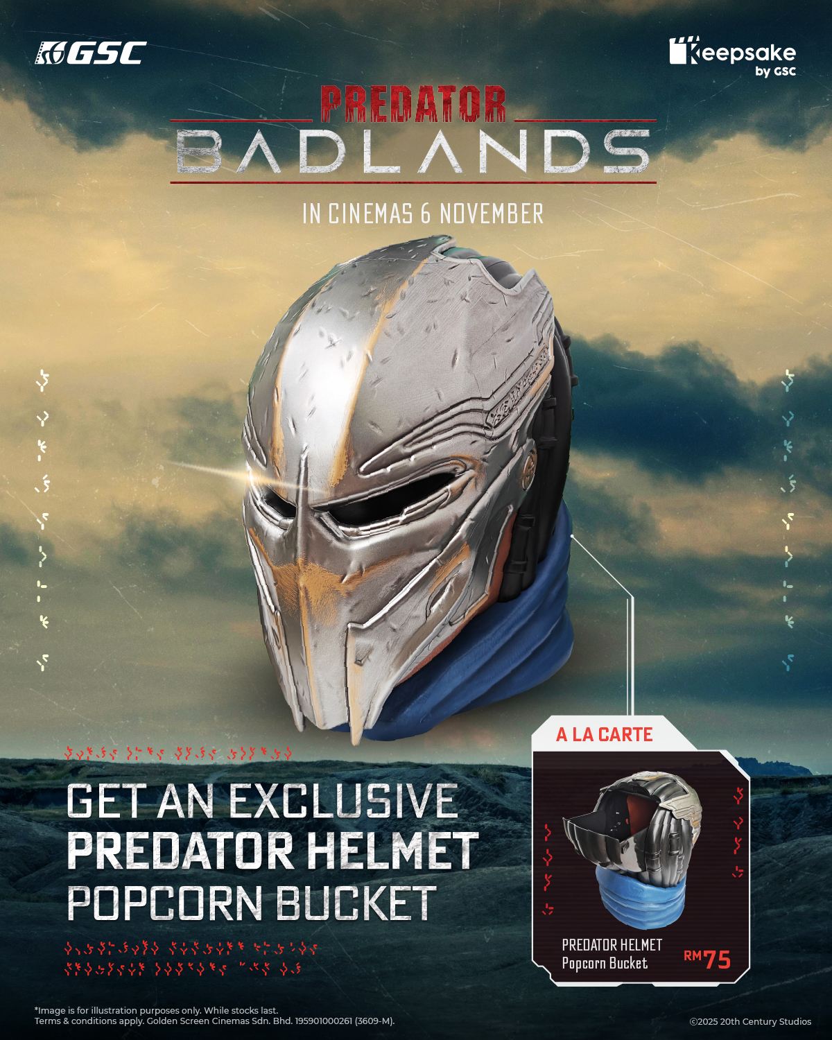 ?️ Gear up for the hunt with the iconic GSC Exclusive #Predator 